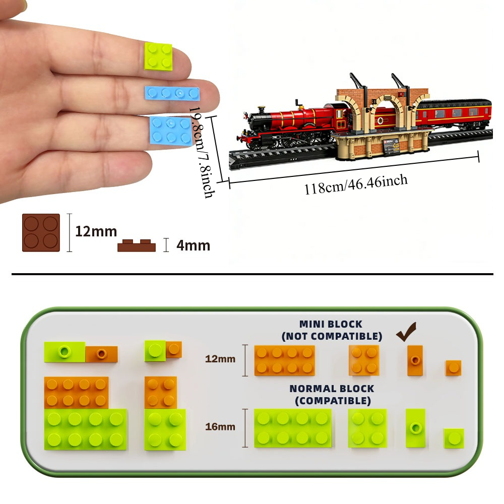 Express Train Station  Mini Bu - Building Block Mini review and price
